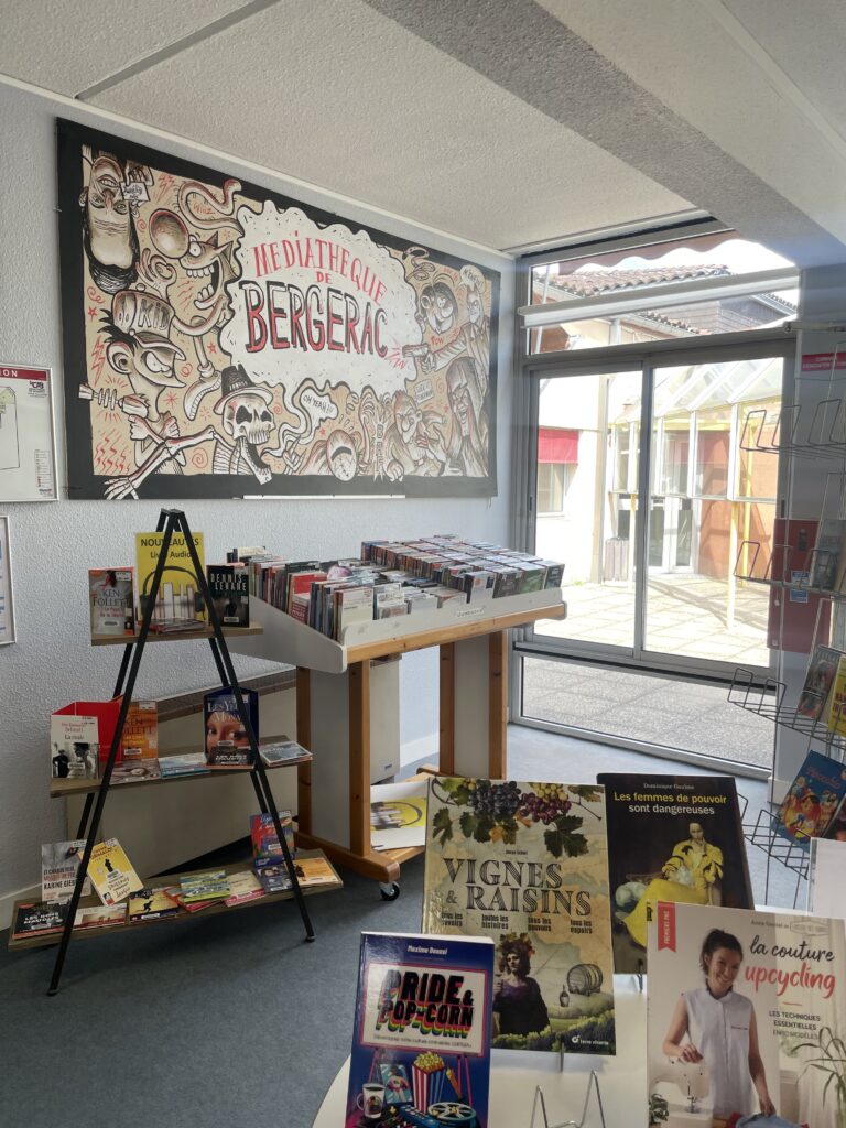 Bergerac : une médiathèque qui fait bouger la culture locale